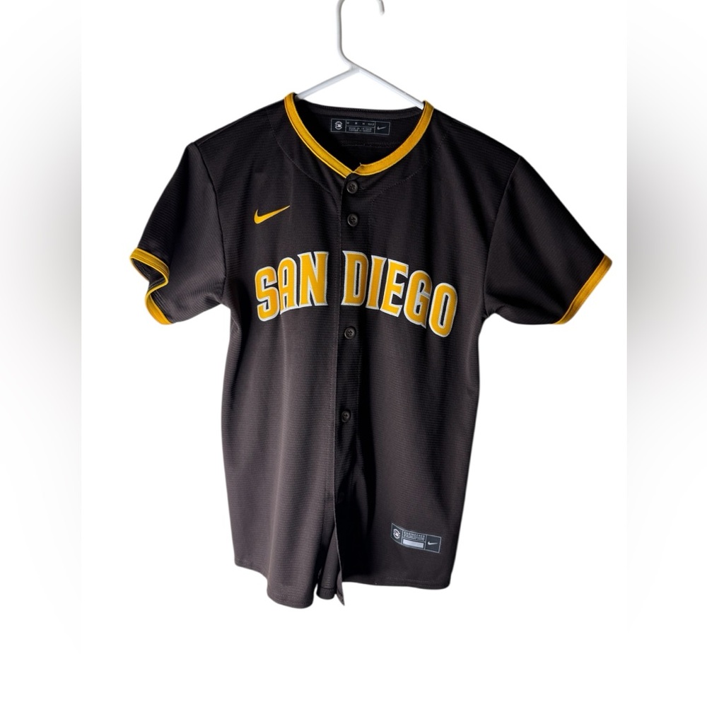 Youth San Diego Padres Fernando Tatis Jr. Nike Brown Alternate  10/12